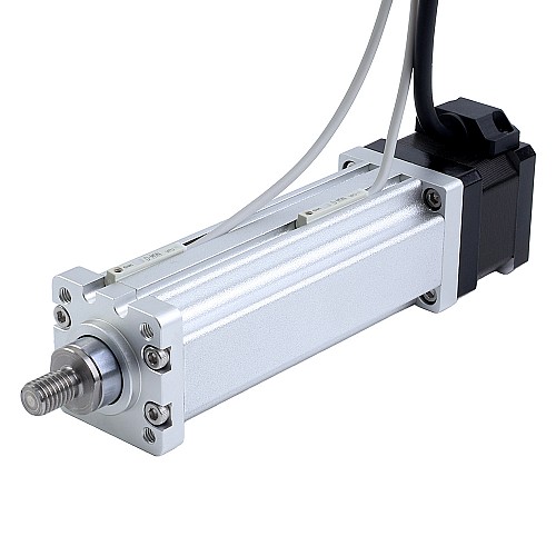 Nema 14 볼 스크류 전동 실린더 1.5A 스트로크 50mm 0.14Nm(19.83oz.in) 리드 2mm(0.07874") 마그네틱 스위치 포함 - LCB14S13BAB15-50D | StepperOnline