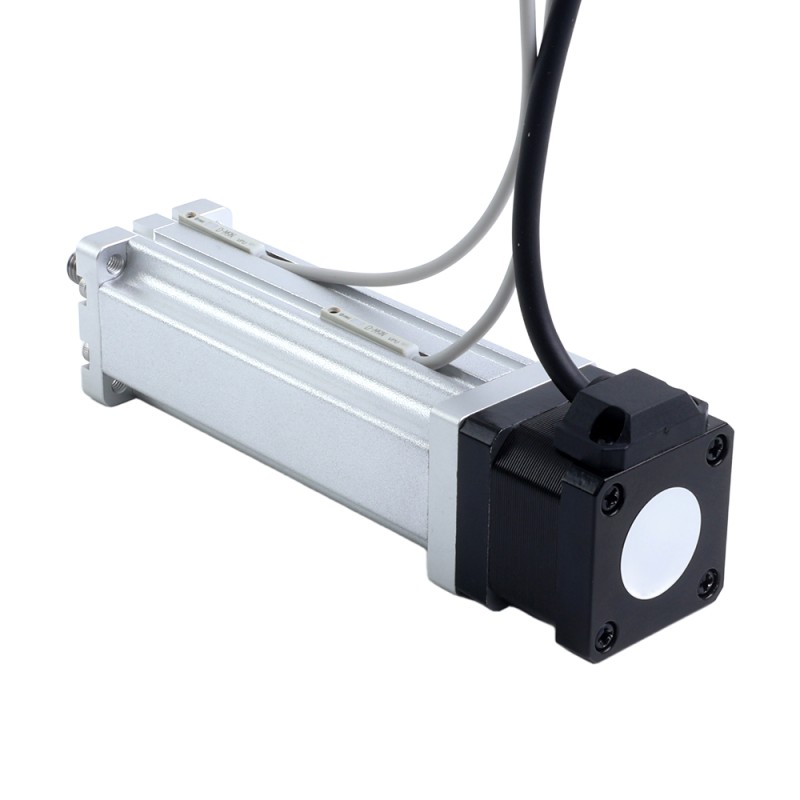 Nema 14 볼 스크류 전동 실린더 1.5A 스트로크 150mm 0.14Nm(19.83oz.in) 리드 2mm(0.07874) 리미트 스위치 포함 - LCB14S13BAB15-150D | StepperOnline
