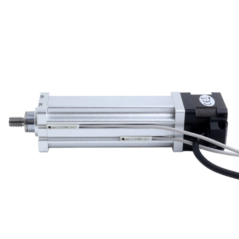 Nema 14 볼 스크류 전동 실린더 1.5A 스트로크 150mm 0.14Nm(19.83oz.in) 리드 2mm(0.07874) 리미트 스위치 포함 - LCB14S13BAB15-150D | StepperOnline