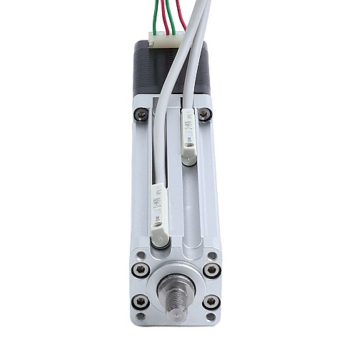 Nema 8 볼 스크류 전동 실린더 0.5A 스트로크 40mm 0.02Nm(2.83oz.in) 리드 1mm(0.03937") 마그네틱 스위치 포함 - LCB8S15BSS05-40D | StepperOnline