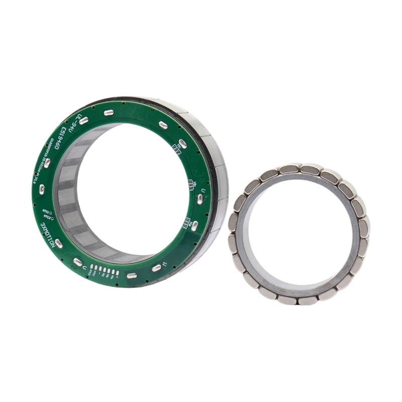 SFI 시리즈 460W 48VDC 프레임리스 토크 모터 2.56Nm 85mm 프레임 직경 - 85SFI23-4846-256B | StepperOnline