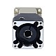 서보 모터 IP65용 AB 시리즈 60mm 10:1 헬리컬 유성 기어박스 백래시 5arcmin - AB60-G10-D14 | StepperOnline