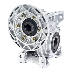 MRVR050 웜 드라이브 기어박스 20:1 비율 Φ14mm 입력 샤프트 71B5 모터 입력 플랜지 포함