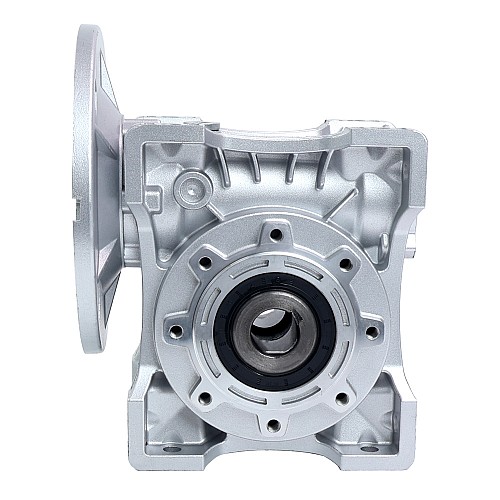 MRVR075 웜 드라이브 기어박스 50:1 비율 φ19mm 입력 샤프트 80B14 모터 입력 플랜지 포함 MRVR075 웜 드라이브 기어박스 50:1 비율 φ19mm 입력 샤프트 80B14 모터 입력 플랜지 포함