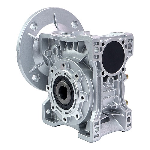 MRVR075 웜 드라이브 기어박스 50:1 비율 φ19mm 입력 샤프트 80B14 모터 입력 플랜지 포함 MRVR075 웜 드라이브 기어박스 50:1 비율 φ19mm 입력 샤프트 80B14 모터 입력 플랜지 포함