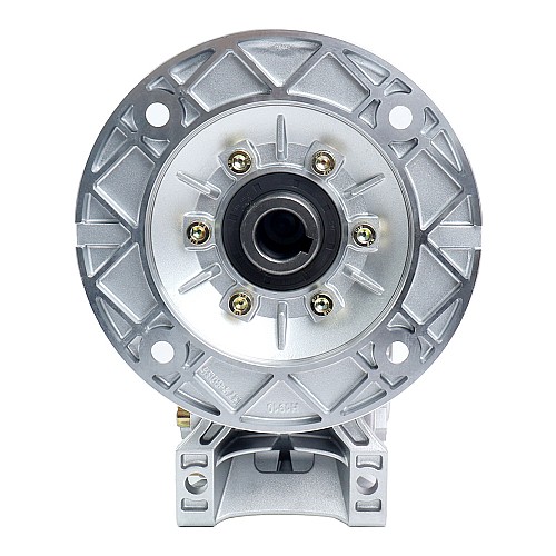 MRVR075 웜 드라이브 기어박스 50:1 비율 φ19mm 입력 샤프트 80B14 모터 입력 플랜지 포함 MRVR075 웜 드라이브 기어박스 50:1 비율 φ19mm 입력 샤프트 80B14 모터 입력 플랜지 포함
