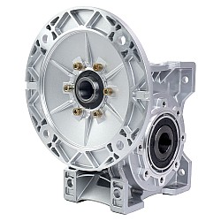 MRVR090 웜 드라이브 기어박스 30:1 비율 Φ24mm 입력 샤프트 90B14 모터 입력 플랜지 포함