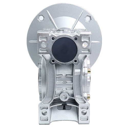 MRVR090 웜 드라이브 기어박스 50:1 비율 φ19mm 입력 샤프트 80B14 모터 입력 플랜지 포함 MRVR090 웜 드라이브 기어박스 50:1 비율 φ19mm 입력 샤프트 80B14 모터 입력 플랜지 포함