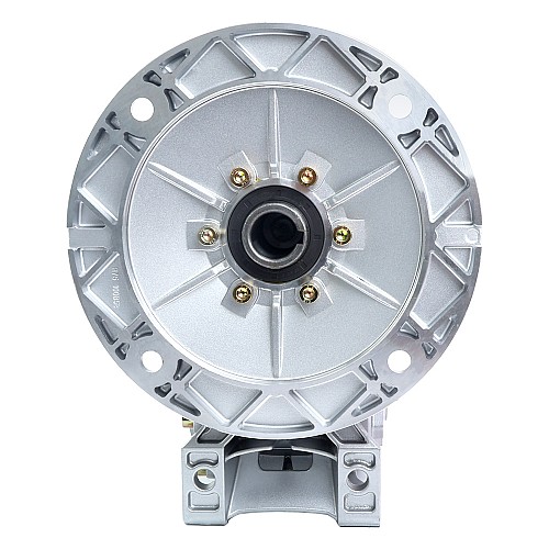 MRVR090 웜 드라이브 기어박스 50:1 비율 φ19mm 입력 샤프트 80B14 모터 입력 플랜지 포함 MRVR090 웜 드라이브 기어박스 50:1 비율 φ19mm 입력 샤프트 80B14 모터 입력 플랜지 포함