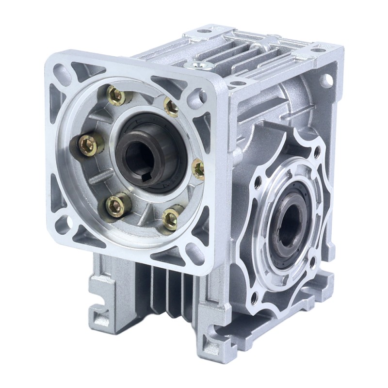 5:1 웜기어 YRV40 웜기어 감속기 14mm 입력축 직경 - YRV40-G5-D14 | StepperOnline