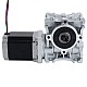 Nema 23 스테퍼 모터 76mm 기어비 5:1 웜 기어 박스 NMRVS30 웜 기어 감속기 - 23HS30-2804S-RVS30-G5 | StepperOnline
