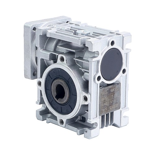 7.5:1 웜기어 NMRV30 웜기어 감속기 9mm 입력축 직경 - NMRV30-G7.5-D9 | StepperOnline