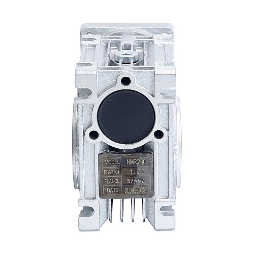7.5:1 웜기어 NMRV30 웜기어 감속기 9mm 입력축 직경 - NMRV30-G7.5-D9 | StepperOnline