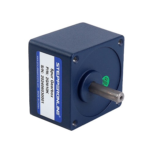 단상 220VAC 6W 50Hz 플랜지 60mm 기어비 10:1 스퍼 기어박스 AC 유도 전동기