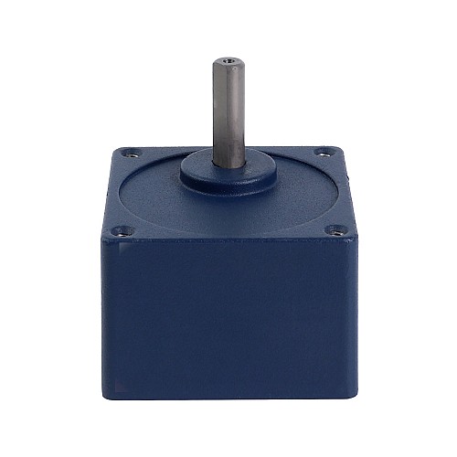 단상 110VAC 6W 60Hz 플랜지 60mm 기어비 200:1 스퍼 기어박스 AC 유도 전동기