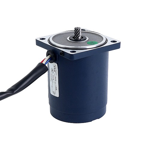 단상 220VAC 6W 50Hz 플랜지 60mm 기어비 10:1 스퍼 기어박스 AC 유도 전동기