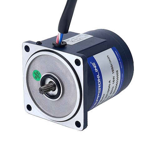 단상 110VAC 15W 60Hz 플랜지 70mm 기어비 30:1 스퍼 기어박스 AC 유도 전동기 단상 110VAC 15W 60Hz 플랜지 70mm 기어비 30:1 스퍼 기어박스 AC 유도 전동기