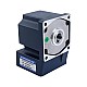 단상 110VAC 25W 60Hz 플랜지 80mm 기어비 100:1 직각 기어박스 AC 유도 전동기