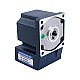 세 단계 220VAC/380VAC 25W 50/60Hz 플랜지 80mm 기어비 180:1 직각 기어박스 AC 유도 전동기