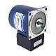 단상 110VAC 25W 60Hz 플랜지 80mm 기어비 10:1 스퍼 기어박스 AC 유도 전동기