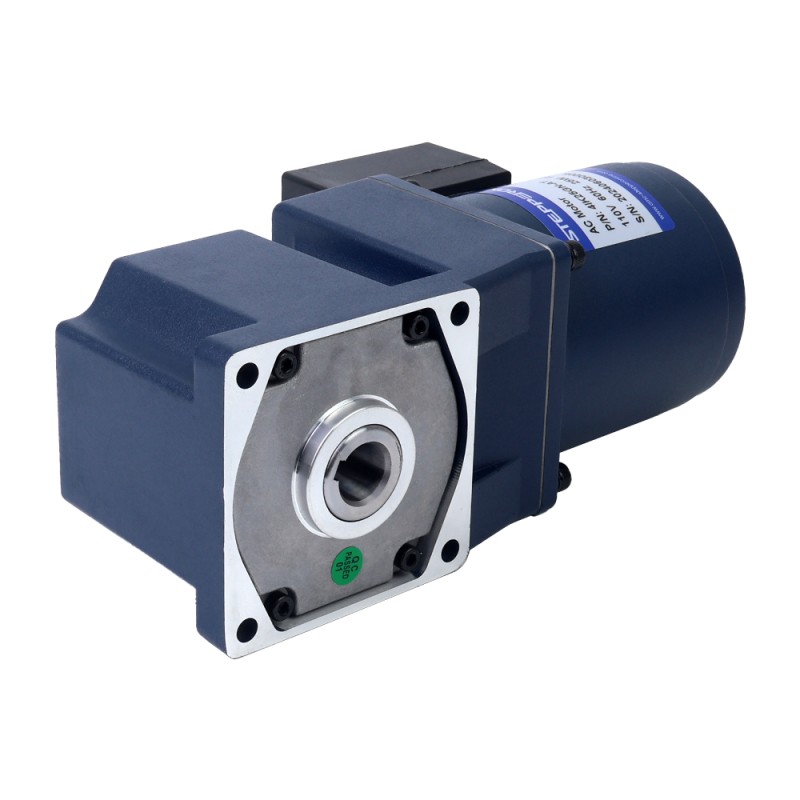 단상 220VAC 25W 50Hz 플랜지 80mm 기어비 50:1 직각 기어박스 AC 유도 전동기
