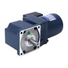 단상 220VAC 25W 50Hz 플랜지 80mm 기어비 100:1 직각 기어박스 AC 유도 전동기