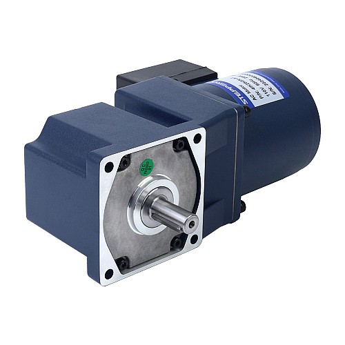 단상 220VAC 25W 50Hz 플랜지 80mm 기어비 180:1 직각 기어박스 AC 유도 전동기