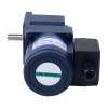 단상 220VAC 25W 50Hz 플랜지 80mm 기어비 100:1 직각 기어박스 AC 유도 전동기