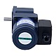 단상 220VAC 25W 50Hz 플랜지 80mm 기어비 180:1 직각 기어박스 AC 유도 전동기