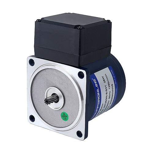 세 단계 220VAC/380VAC 25W 50/60Hz 플랜지 80mm 기어비 100:1 직각 기어박스 AC 유도 전동기 세 단계 220VAC/380VAC 25W 50/60Hz 플랜지 80mm 기어비 100:1 직각 기어박스 AC 유도 전동기