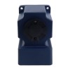 단상 110VAC 90W 50Hz 플랜지 90mm 기어비 100:1 직각 기어박스 AC 유도 전동기 90W 220VAC 50Hz 13.5RPM 40.00Nm(5664.47oz.in) 플랜지 90mm 직각 기어박스 중공축 단상 AC 유도 전동기 - 5IK90GU-CFT/5GU100RC | StepperOnline