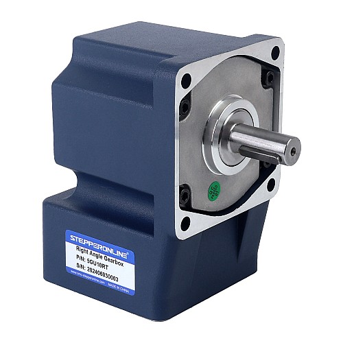 90W 110VAC 60Hz 9-155RPM 4.60Nm(651.41oz.in) 플랜지 90mm 직각 기어박스 단상 AC 가변 속도 모터 - 5IK90RGU-AF/5GU10RT | StepperOnline