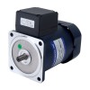 120W 110VAC 60Hz 7.5RPM 40.00Nm(5664.47oz.in) 플랜지 90mm 직각 기어박스 중공축 단상 AC 유도 전동기 - 5IK120GU-AFT/5GU180RC | StepperOnline