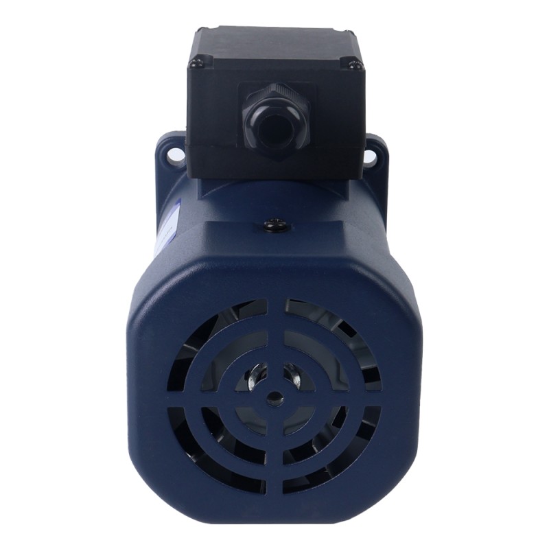 120W 110VAC 60Hz 7.5RPM 40.00Nm(5664.47oz.in) 플랜지 90mm 직각 기어박스 중공축 단상 AC 유도 전동기 - 5IK120GU-AFT/5GU180RC | StepperOnline