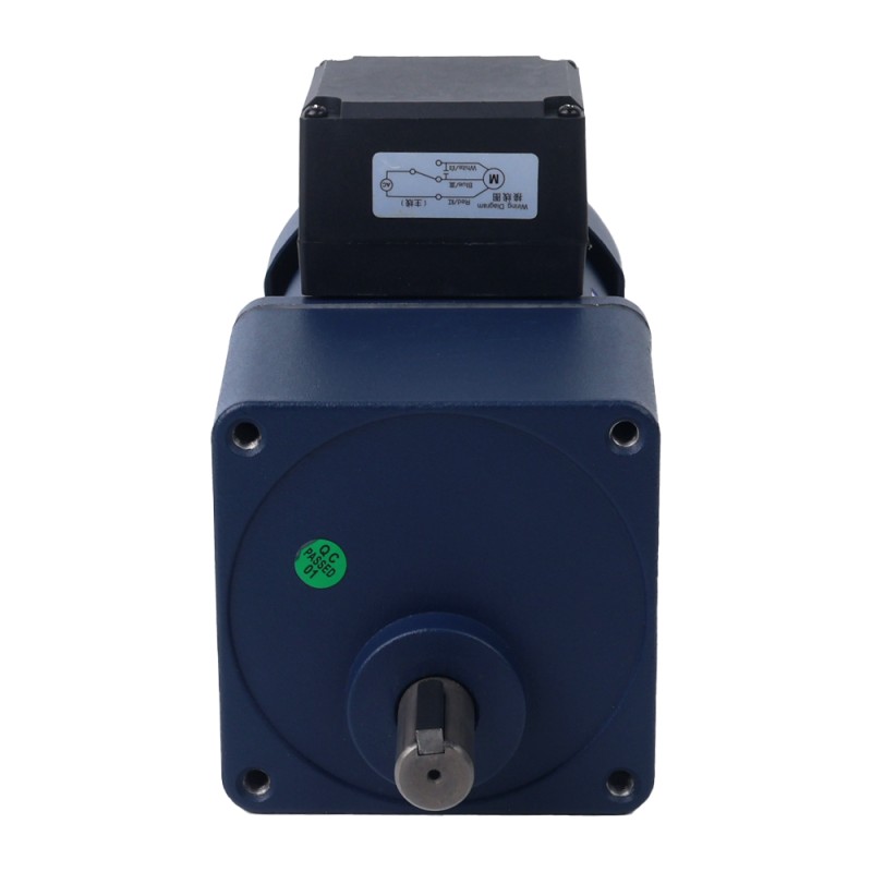 단상 220VAC 120W 50Hz 플랜지 90mm 기어비 30:1 스퍼 기어박스 AC 유도 전동기