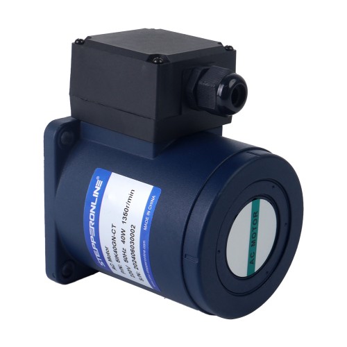 단상 220VAC 40W 50Hz 플랜지 90mm 기어비 3:1 스퍼 기어박스 AC 유도 전동기
