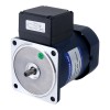 단상 220VAC 60W 50Hz 플랜지 90mm 기어비 100:1 스퍼 기어박스 AC 유도 전동기