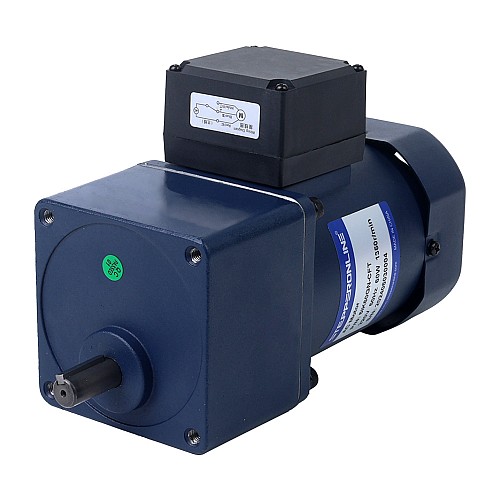 단상 110VAC 60W 60Hz 플랜지 90mm 기어비 10:1 스퍼 기어박스 AC 유도 전동기