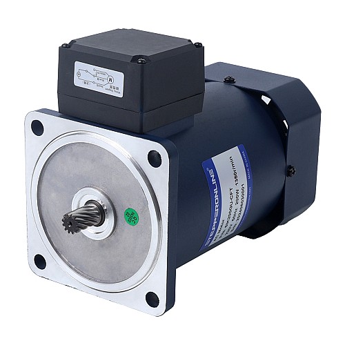 단상 220VAC 200W 50Hz 플랜지 104mm 기어비 200:1 스퍼 기어박스 AC 유도 전동기