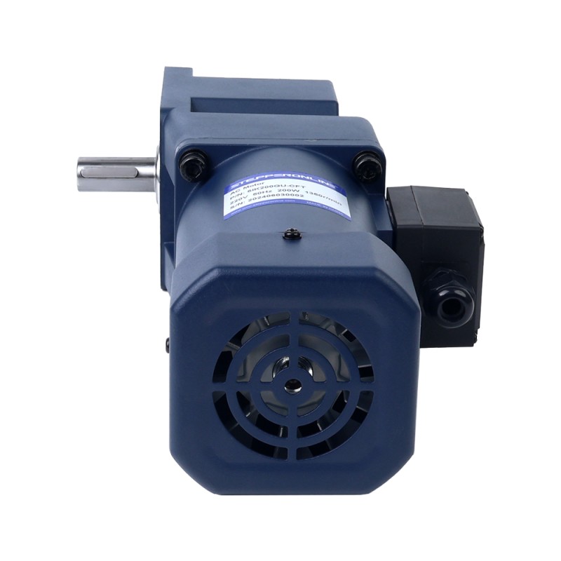 단상 110VAC 200W 60Hz 플랜지 104mm 기어비 10:1 직각 기어박스 AC 유도 전동기 단상 110VAC 200W 60Hz 플랜지 104mm 기어비 10:1 직각 기어박스 AC 유도 전동기