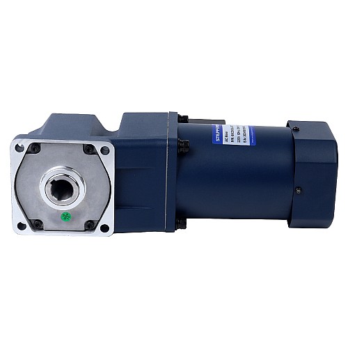 200W 220VAC/380VAC 50/60Hz 7.5RPM 60.00Nm(8496.70oz.in) 플랜지 104mm 직각 기어박스 중공축 3상 AC 유도 전동기 - 6IK200GU-S/S3FT/6GU180RC | StepperOnline