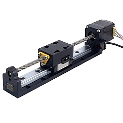 Nema 11 리드 나사가 있는 작동 장치 1.0A 스트로크 100mm 0.05Nm(7.08oz.in) 리드 2.54mm(0.1") 센서 포함