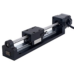 Nema 17 볼 스크류 포함 리니어 액츄에이터 1.5A 스트로크 120mm 0.25Nm(35.40oz.in) 리드 4mm(0.15748") 센서 포함
