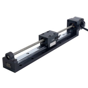 Nema 17 리드 나사가 있는 작동 장치 1.5A 스트로크 200mm 0.25Nm(35.40oz.in) 리드 2.54mm(0.1") 센서 포함