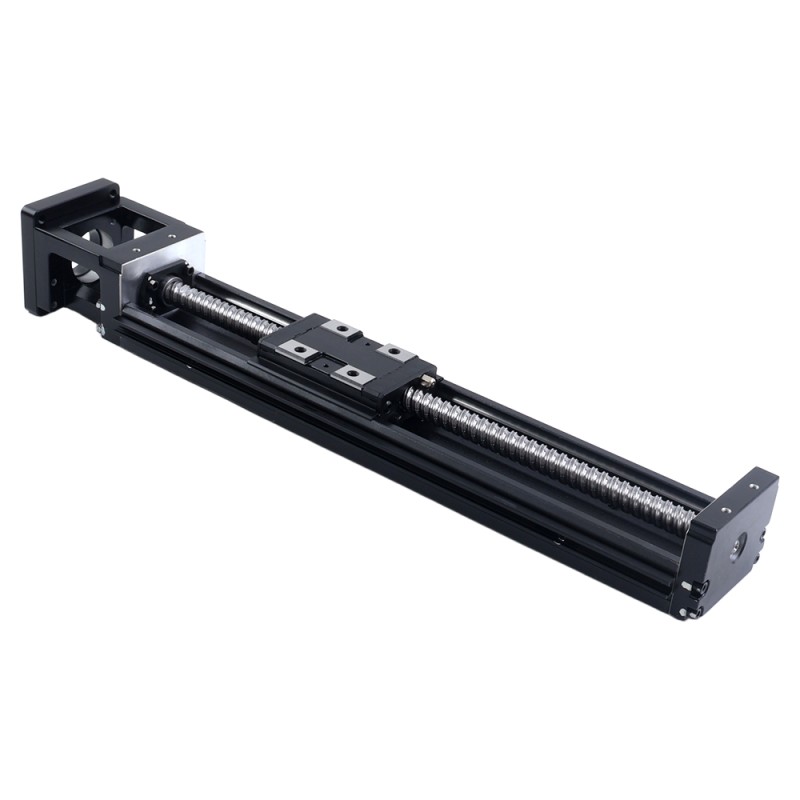 LK2A60 시리즈 볼 스크류 구동 선형 모듈 최대 수직/수평 하중 30kg/10kg 스트로크 210mm - LK2A60-23DL100-210 | StepperOnline