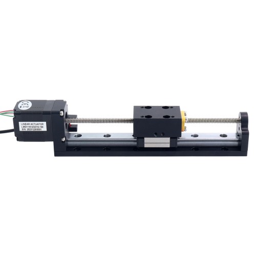 Nema 11 리드 나사가 있는 작동 장치 1.0A 스트로크 100mm 0.05Nm(7.08oz.in) 리드 2.54mm(0.1) 센서 포함