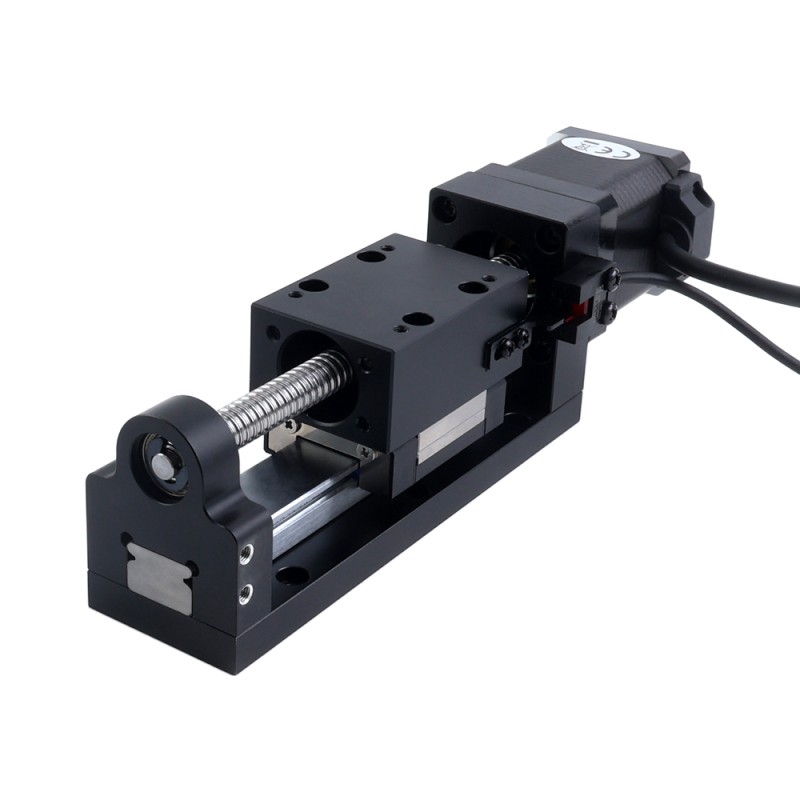 Nema 14 스테핑 모터 볼 스크류 리니어 액추에이터 1.5A 스트로크 40mm 0.20Nm(28.32oz.in) 리드 1mm(0.03937) 센서 포함 - LMD14S18BSB15-040 | StepperOnline