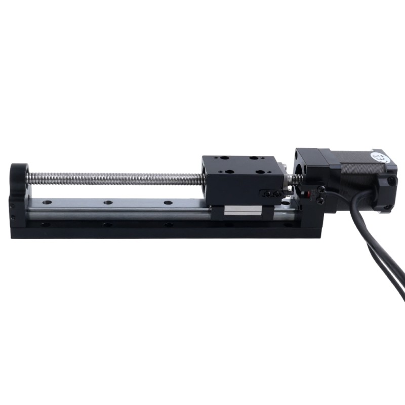 Nema 14 스테핑 모터 볼 스크류 리니어 액추에이터 1.5A 스트로크 200mm 0.20Nm(28.32oz.in) 리드 5mm(0.19685) 센서 포함 - LMD14S18BVB15-200 | StepperOnline
