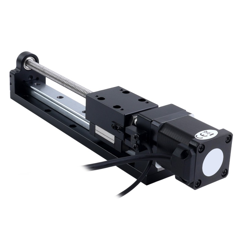 Nema 14 스테핑 모터 볼 스크류 리니어 액추에이터 1.5A 스트로크 200mm 0.20Nm(28.32oz.in) 리드 5mm(0.19685) 센서 포함 - LMD14S18BVB15-200 | StepperOnline