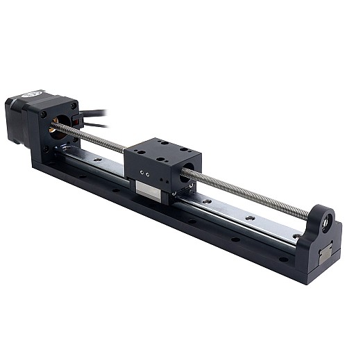 Nema 17 리드 나사가 있는 작동 장치 1.5A 스트로크 200mm 0.25Nm(35.40oz.in) 리드 2.54mm(0.1) 센서 포함